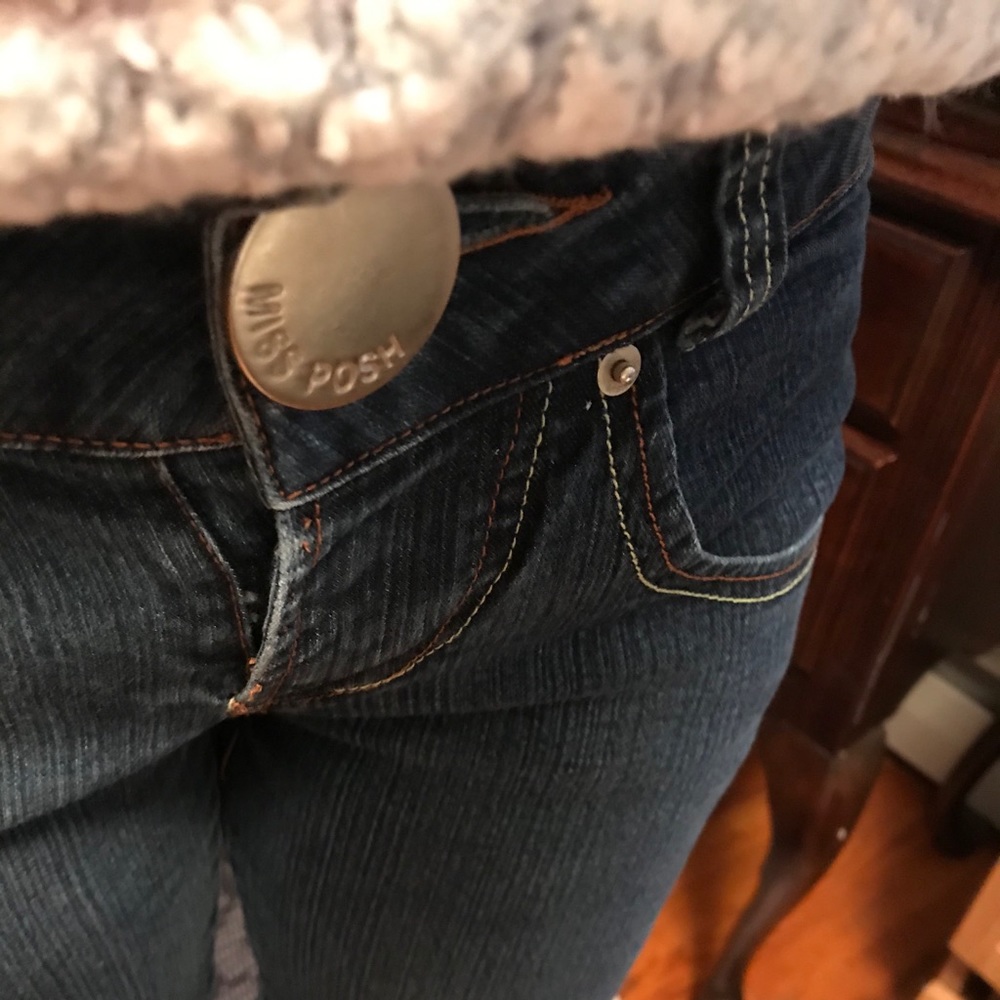 Throw back jeans